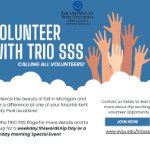 TRIO SSS: Kent County Parks Fall Volunteer Events on October 12, 2024